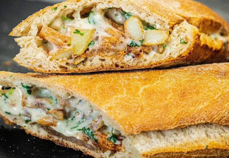 Stegt Flæsk Baguette
